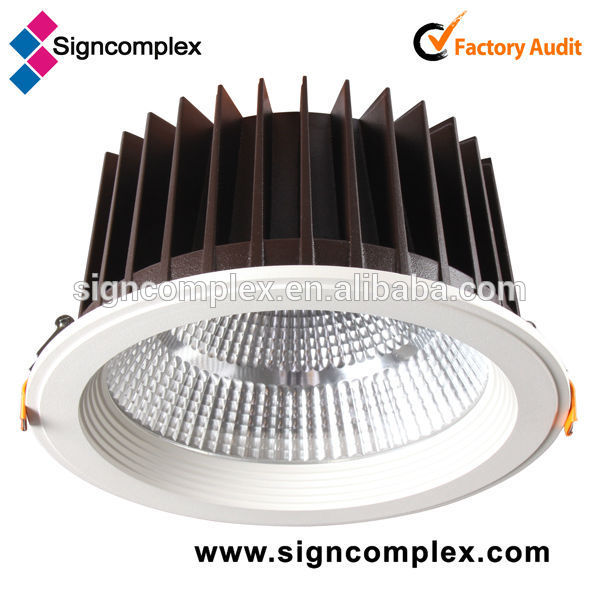 TRIAC dimmable, fluent, no strobe 15W IVAR LED COB downlight