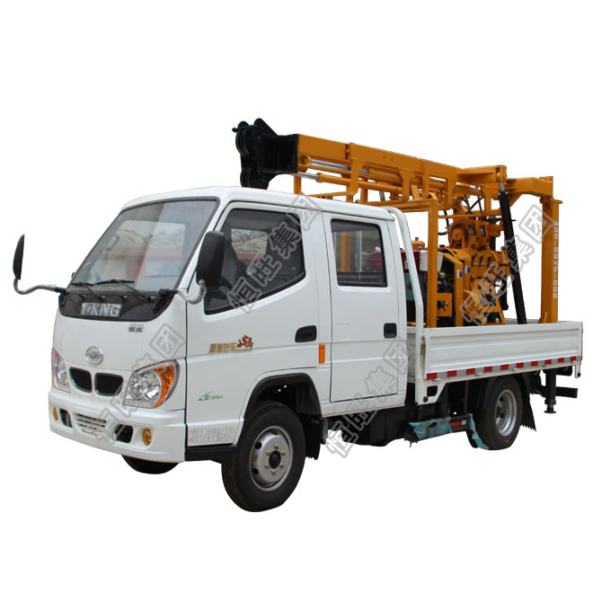Tractor mounted drilling rig 150m  cable tool hydraulic drilling rig for sale