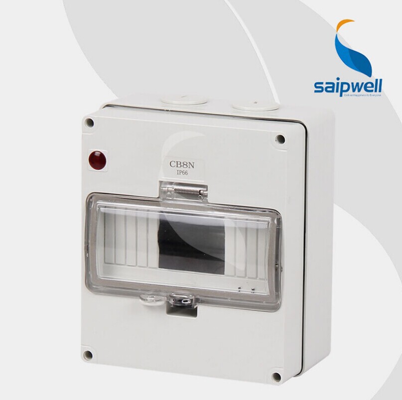 SAIPWELL J Australian Standard Wall Mounted 8 Ways Industrial Control Enclosure