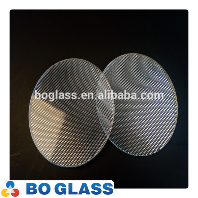 Tempered soda lime glass sheet, linear spread glass for lighting from BO-Glass