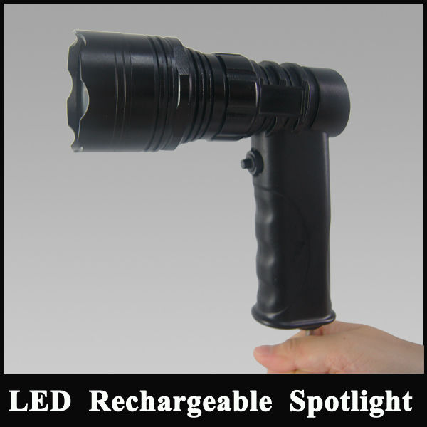 Multifunctional!!Scope Mounted Flashlight Super Bright LED Rechargeable Torch hunting lights handheld lamp