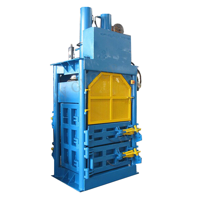 Heavy Duty tire/tyre baler machine vertical tyres anti-rebound compress baling machine