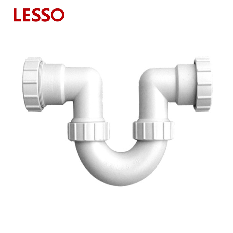 LESSO PVC-U Drainage Pipe Fittings plastic sanitary U Trap