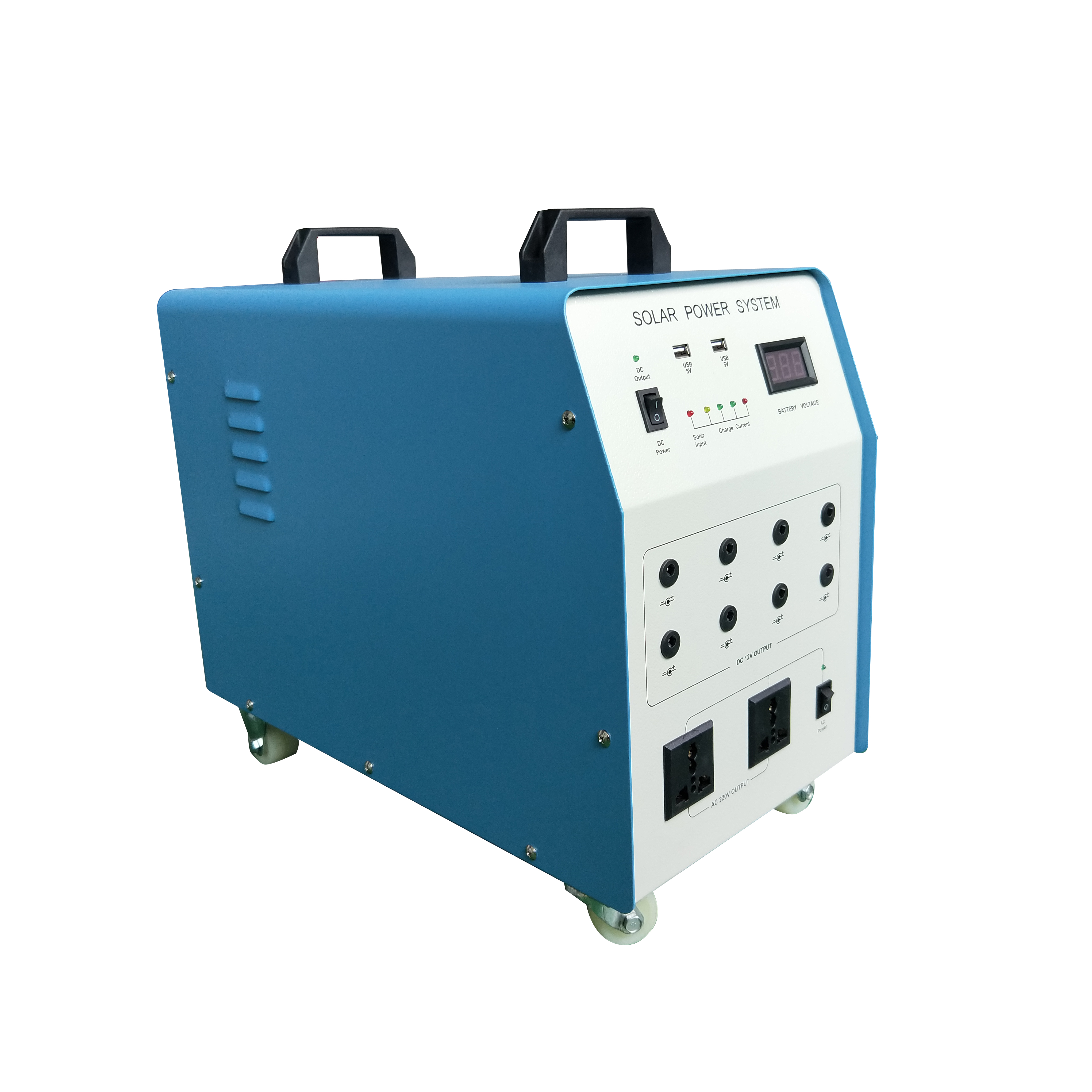 Solar electric energy generator with inverter 300w