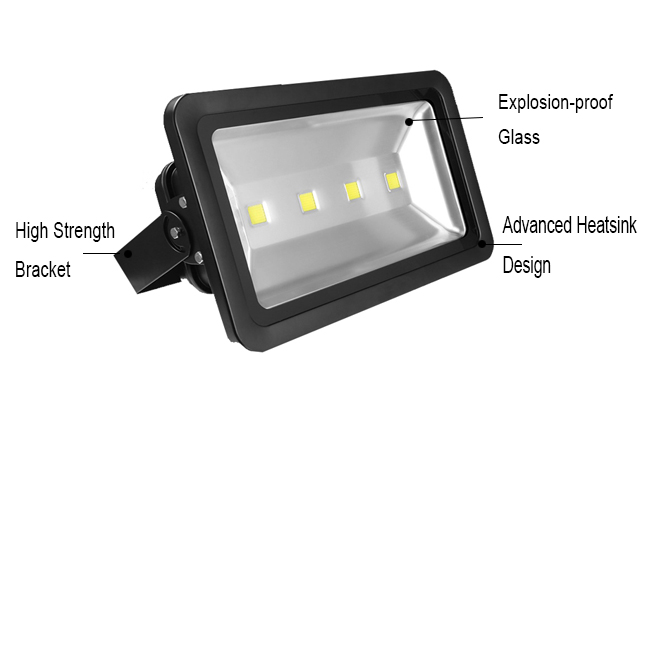 New product high lumen IP65 big COB flood light 150w