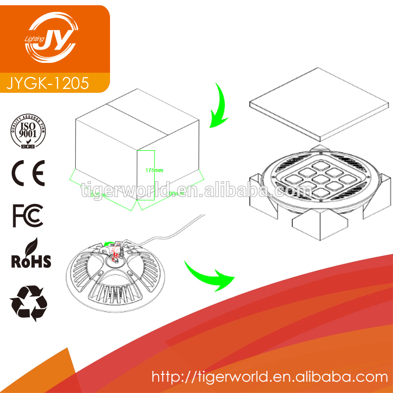 IP65 120w bright led high bay light fixture for industrial lighting