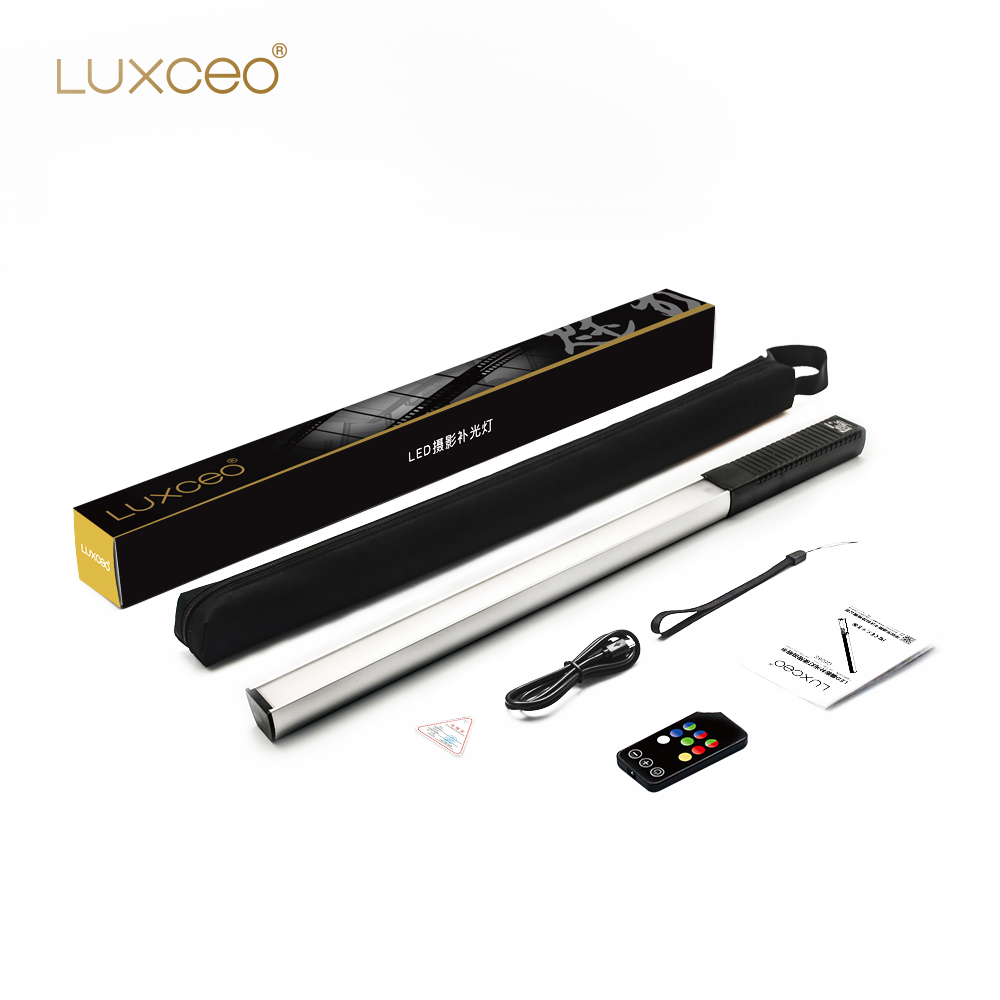 LUXCEO Professional Lights Studio Photography Lighting Video Led Light Cri 95