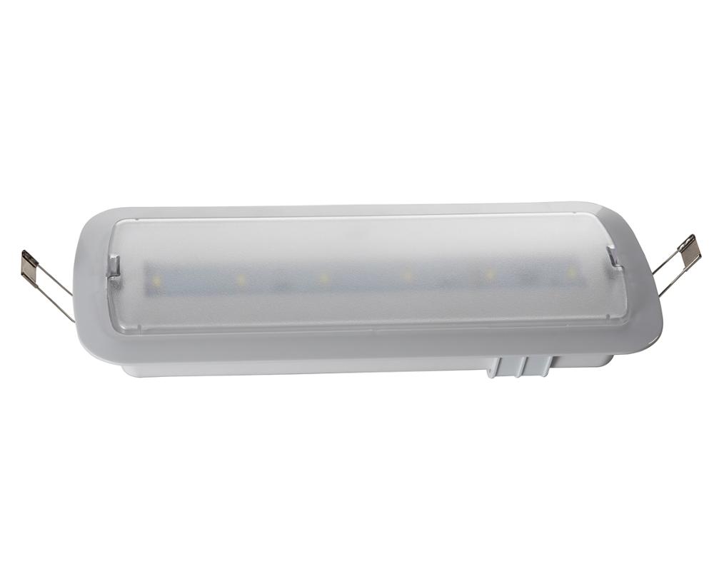 Ceiling Recessed LED Frosted Cover Emergency Light