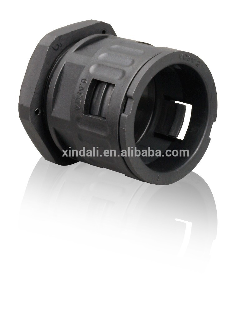 high quality waterproof IP54 nylon plastic direct tube fast connector/cable gland/pack PG