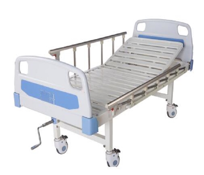 Cheap nursing room 1 crank manual hospital bed