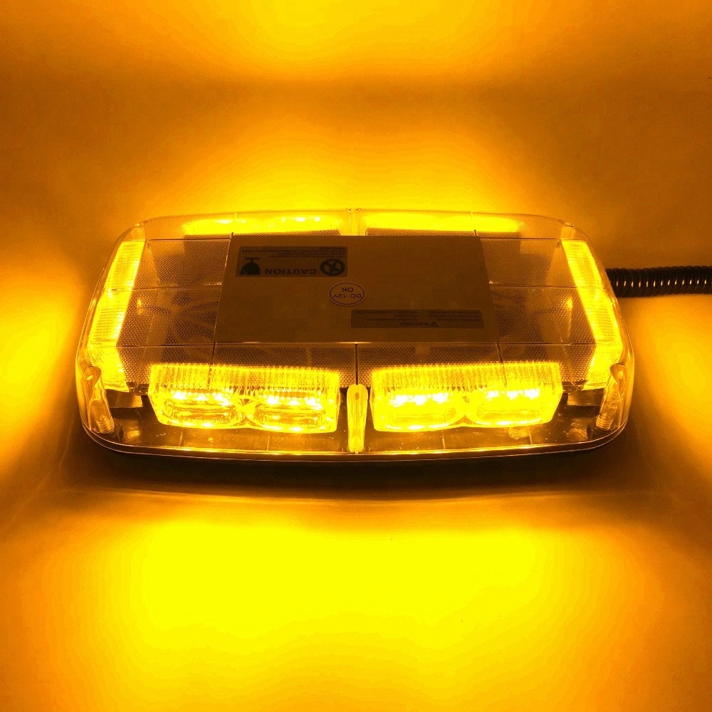 90W E-Mark R65 magnetic mini led warning light bar