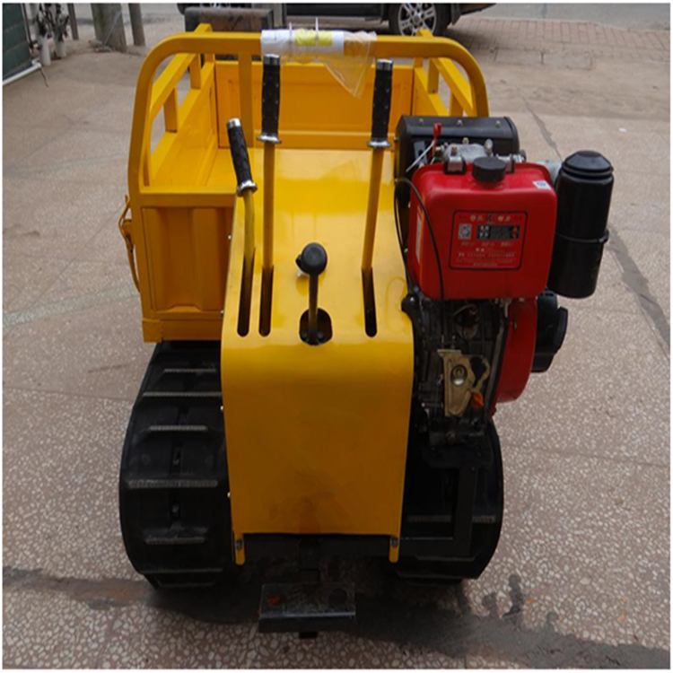 hydraulic small loader sand loader crawler carrier