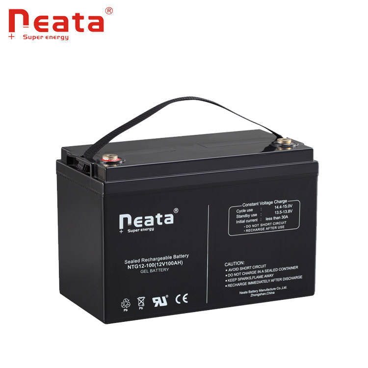 sealed lead acid vrla solar panel rechatgeable battery 12v 100ah for home inverter