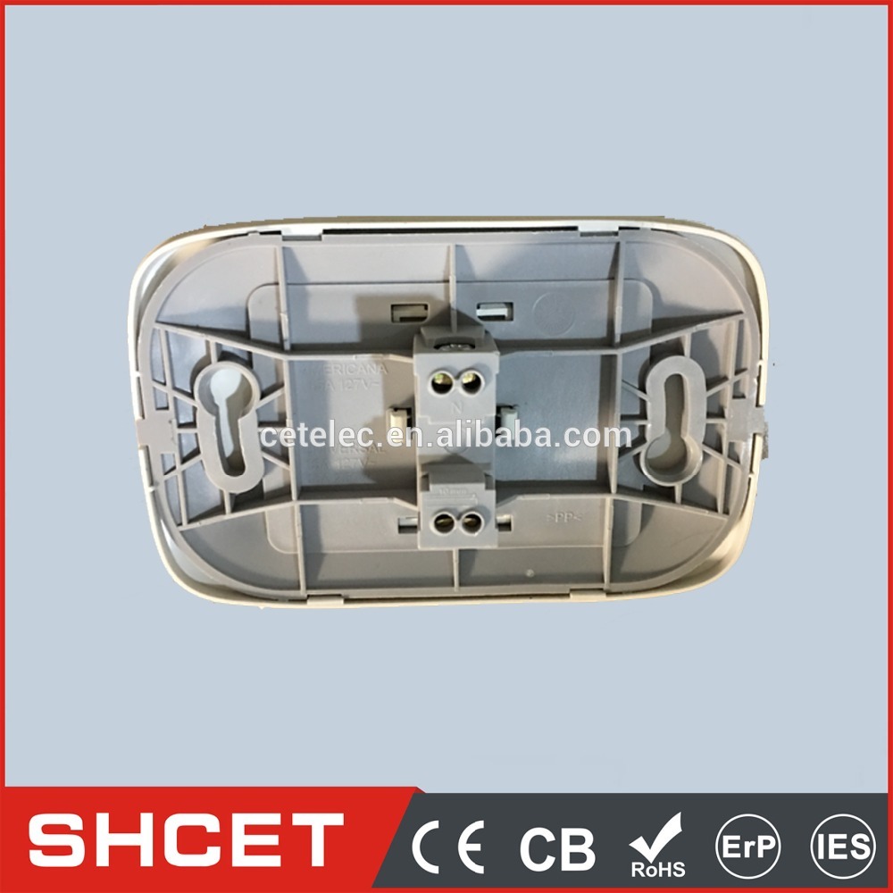 CET-XD-02 15A 110-250V -1 gang TV Socket For South America