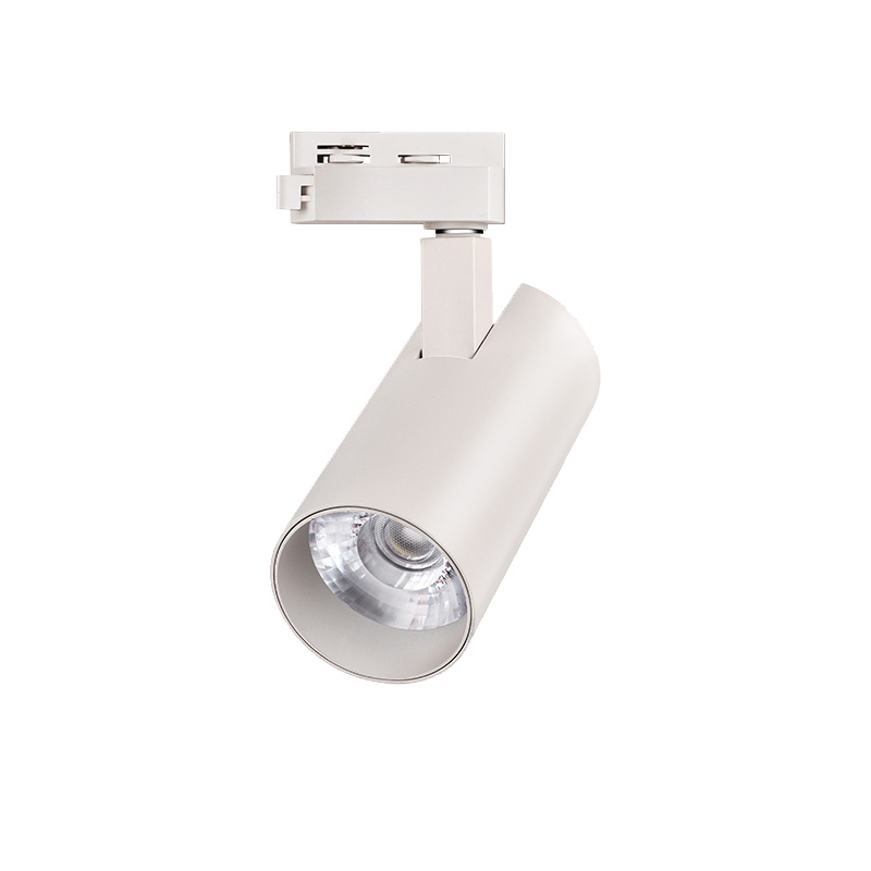 wholesale  ce rohs certificate 12w 20w 30w 40w track lighting remote control dimmable spot cob track light led
