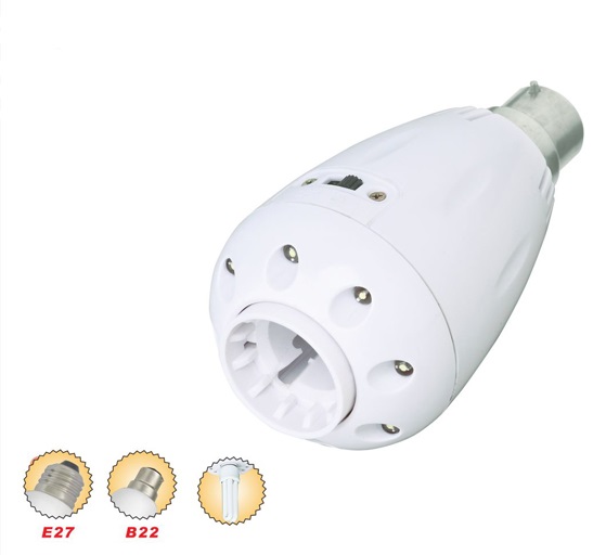 rechargeable led bulb lamp with ac/dc operated