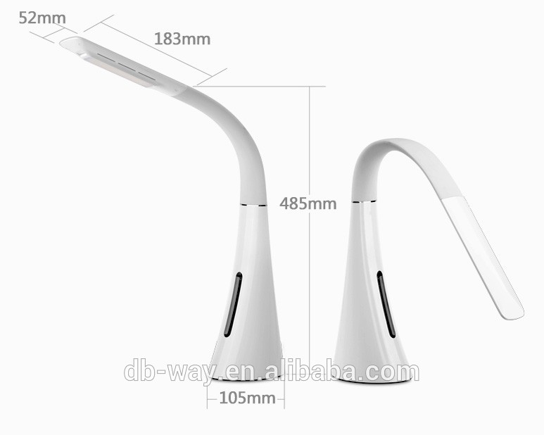 Eye Protection 7w Flexible Gooseneck Modern Computer Desk Led Lamp