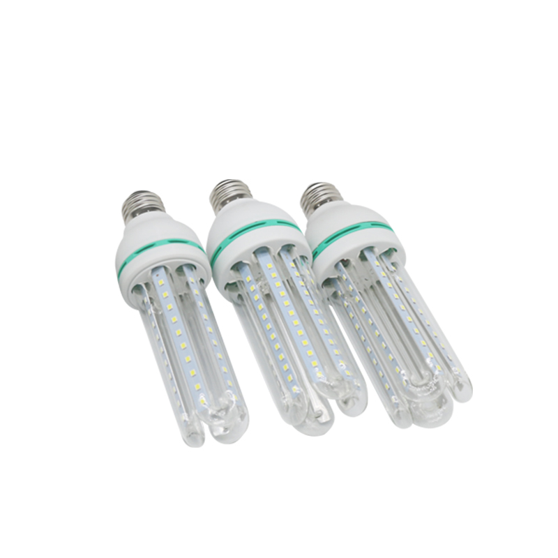 China factory supply energy saving U shape LED light,7w 9w 12w 16w LED corn bulb light