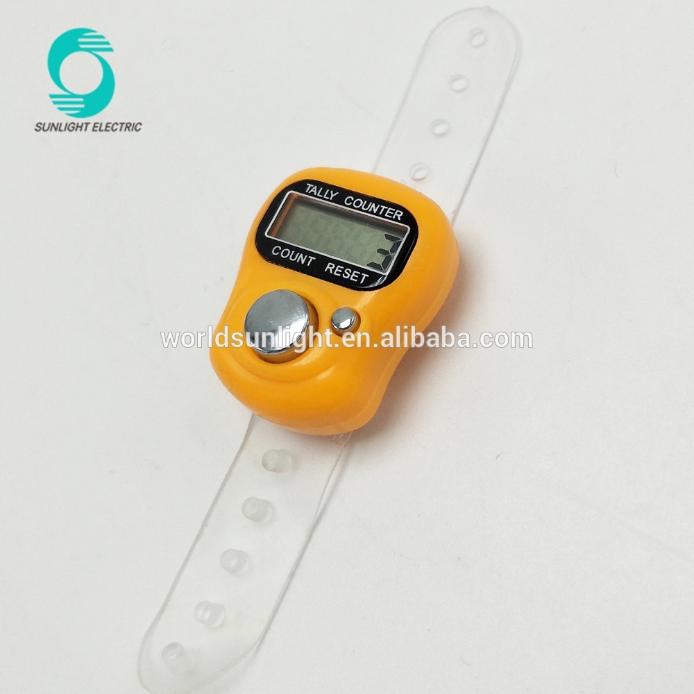 High quality New Mini 5 Digit LCD Electronic Digital Golf Finger Hand Held Ring Tally Counter