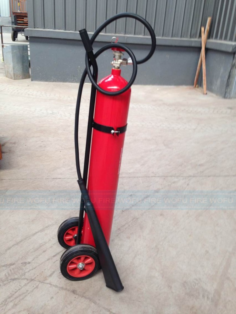 Trolley  10kg co2 fire extinguisher