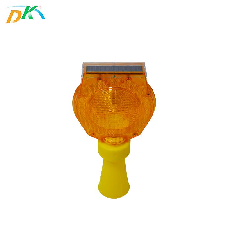 High brightness solar LED traffic warning light safety flashing light