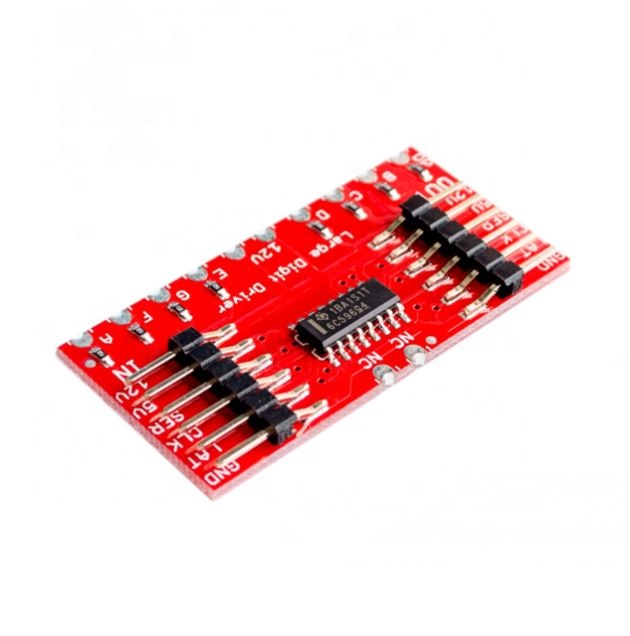 CJMCU TPIC6C596 8-bit shift register 7-segment displays 7-segment LED