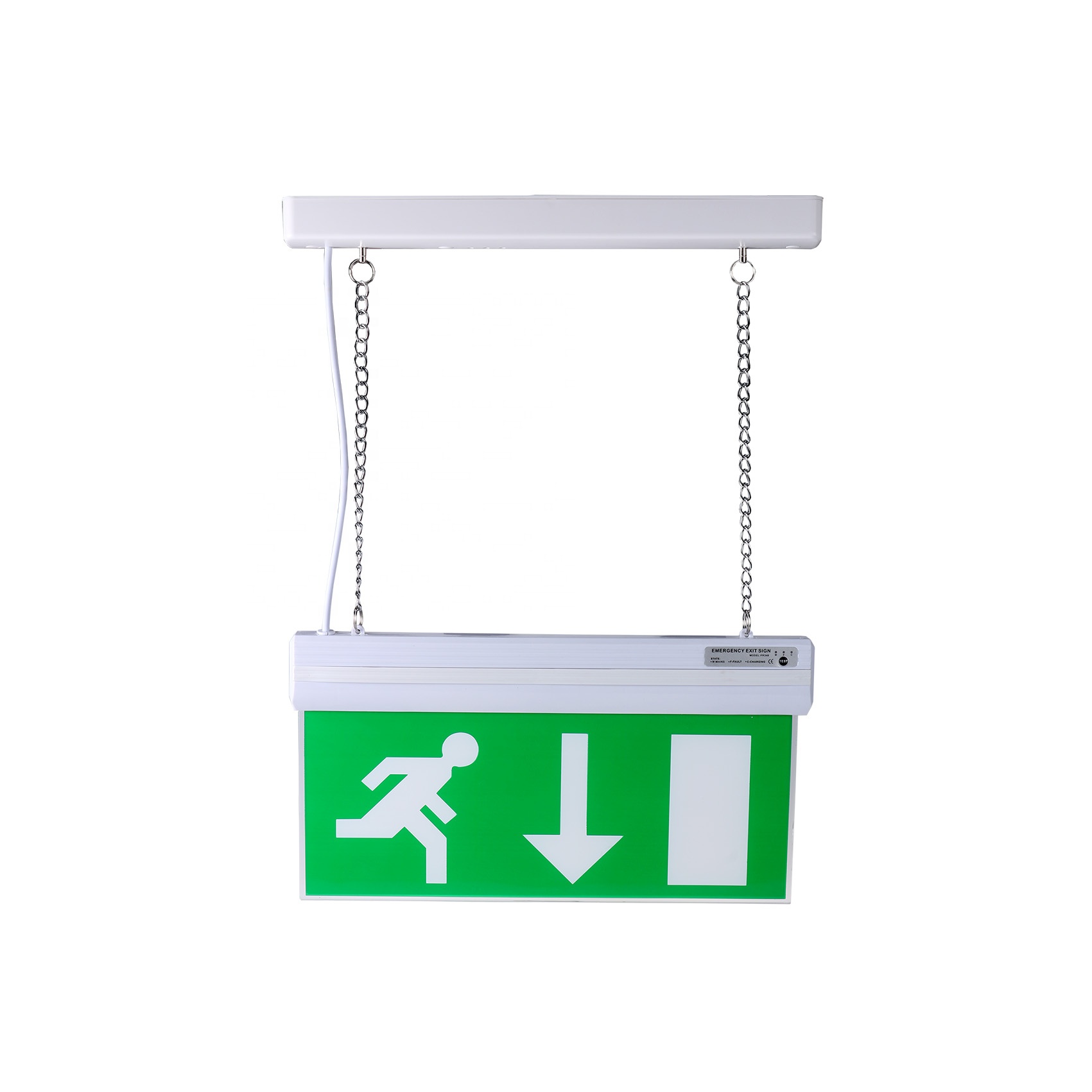 Kejie top explosion proof LED acrylic exit sign symbol emergency lamp