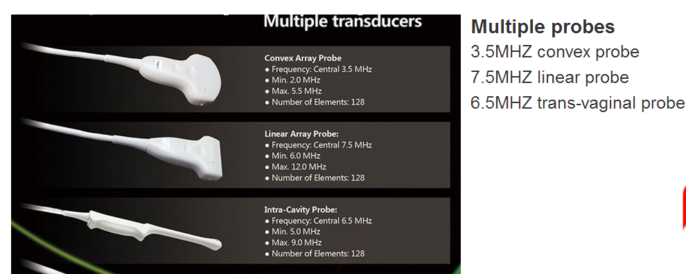 Portable ultrasonic diagnostic devices type rapid diagno Ultrasound Machine