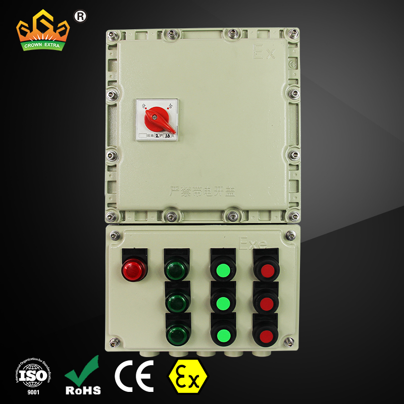 explosion proof 600v db electrical distribution box 2 panel board