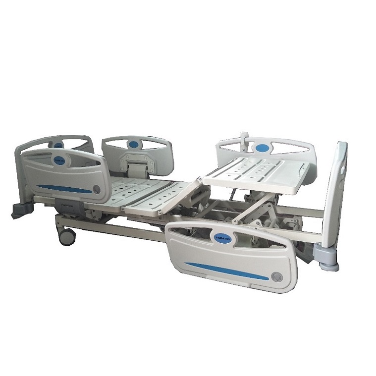 Hospital bed accessories Five function nursing home bed