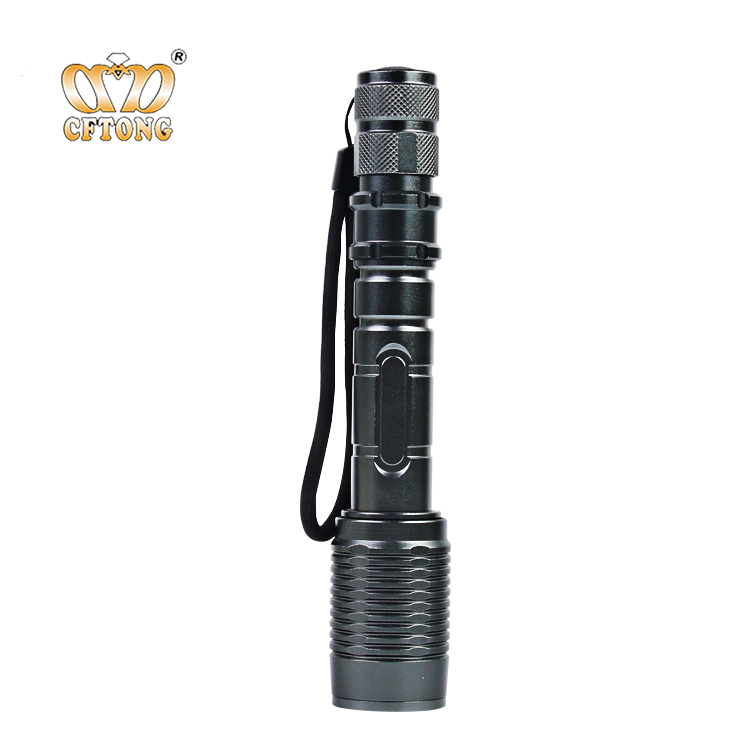 Portable  Aluminum Waterproof  Zoom  LED Torch Flashlight