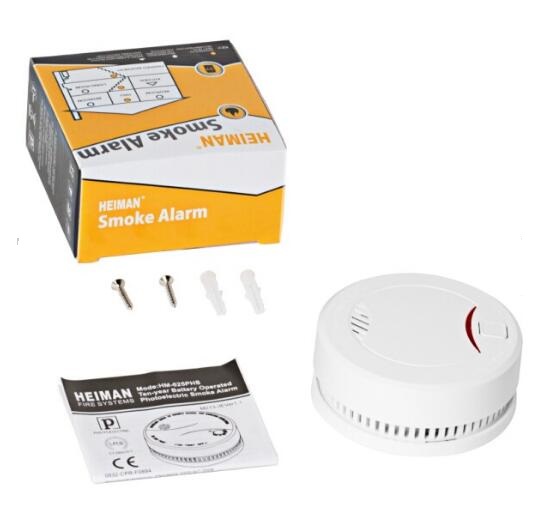 10 years 3V battery Smoke Detector fire alarm