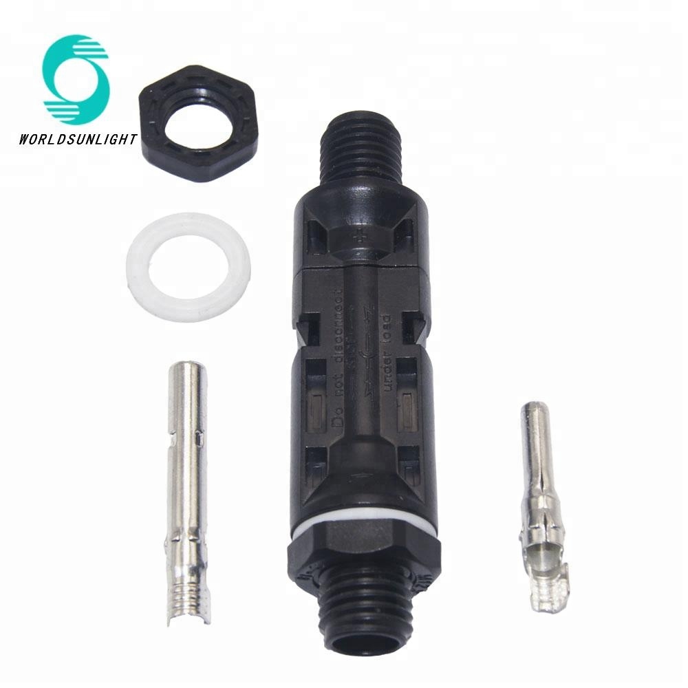 WSPVPC CE TUV Waterproof IP67 1000v dc 2.5mm2 ,4mm2 ,6mm2 16A 20A 25A 30A solar connector mc3 mc4
