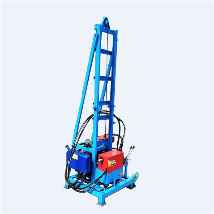 HW  Brand  high quality 200mm borehole small water well drilling machine for soil sand