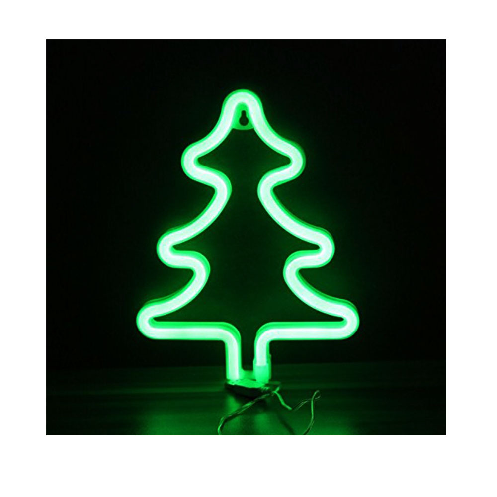 custom merry christmas paln tree flexible neon strip light for indoor decoration with silicon light strip