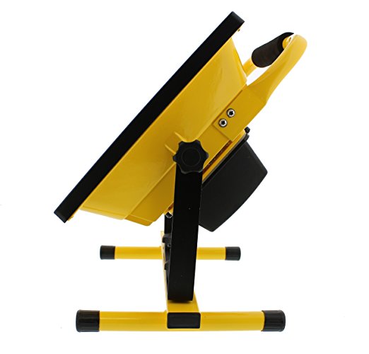 LED Flood Light 50 Watts 4,500 Lumens 12V Indoor/Outdoor IP 65 Waterproof Rechargeable Portable Job Site Work Light