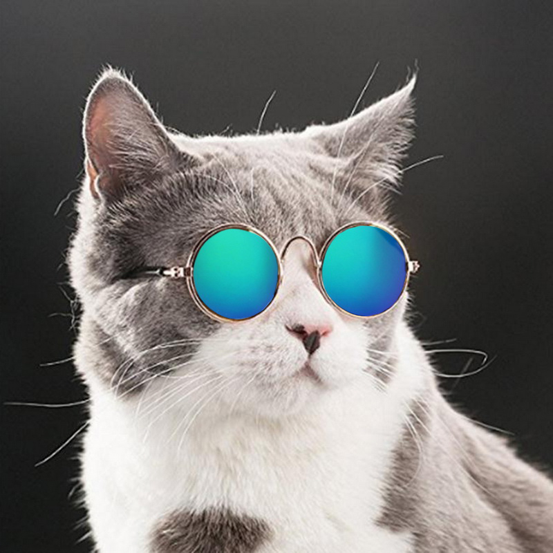 Good Design Hot Sale Lovely Pet Cat Glasses Dog Glasses Pet Sunglasses For Little Dog Cat Eye-wear Sunglasses