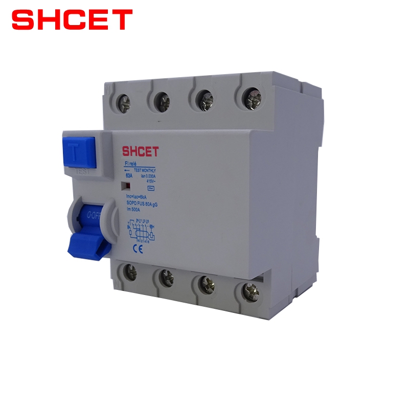 Cheap Auto Reset 4p RCCB Residual Current Circuit Breaker Supplier