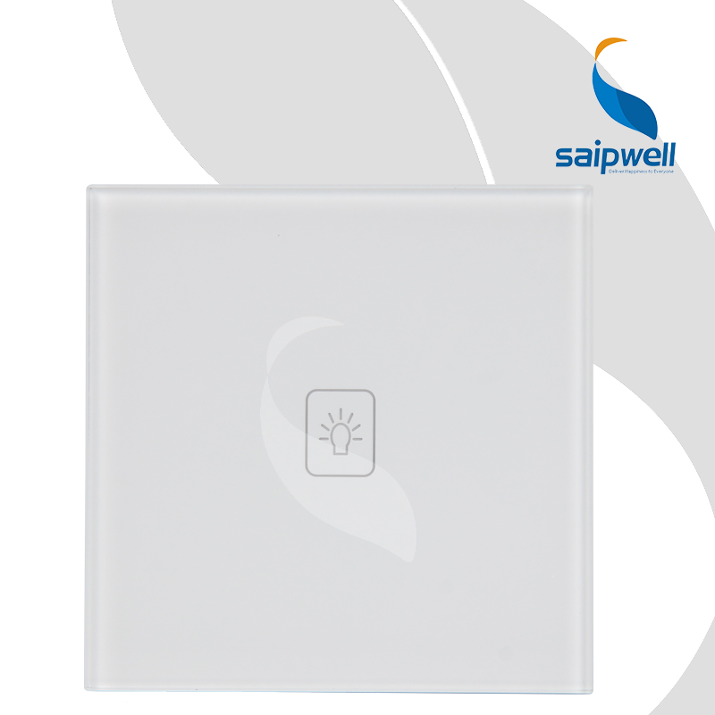 SAIPWELL Wholesale 86*86 1 Gang Wall Touch Switch