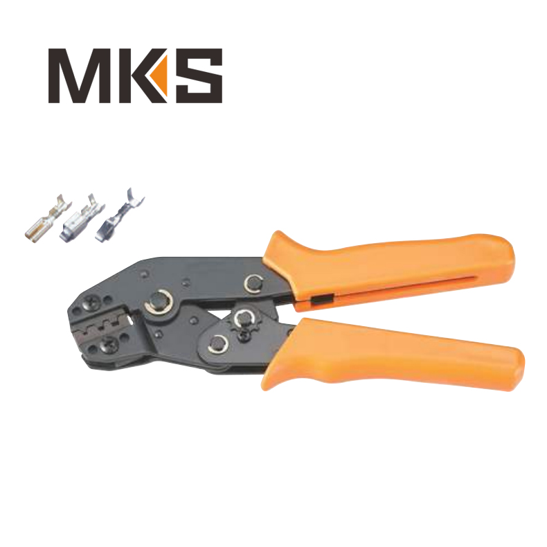 SN-48B yellow mini european crimping tool for naked tabs and receptacles