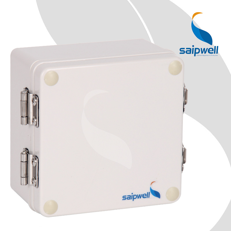 SAIPWELL J ABS Stainless Steel Hinge Wire Junction Plastic Box For Cable