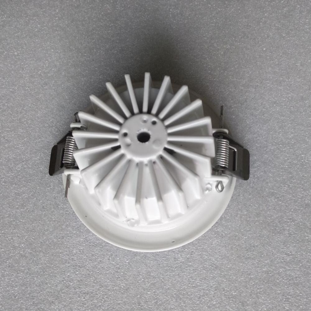 Surface mounted pin light driver led down light housing