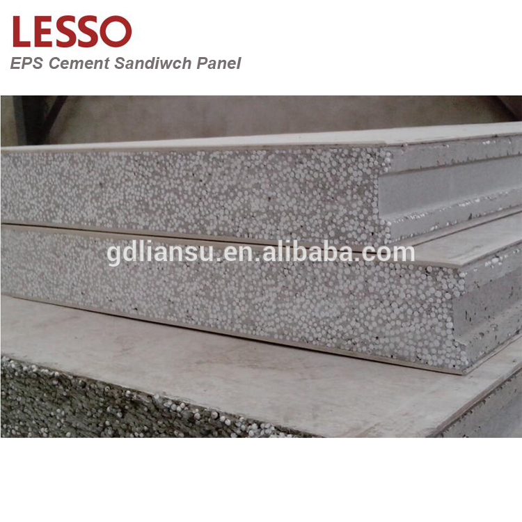 Lesso brand composite wall partition board for exterior wall of prefab houses