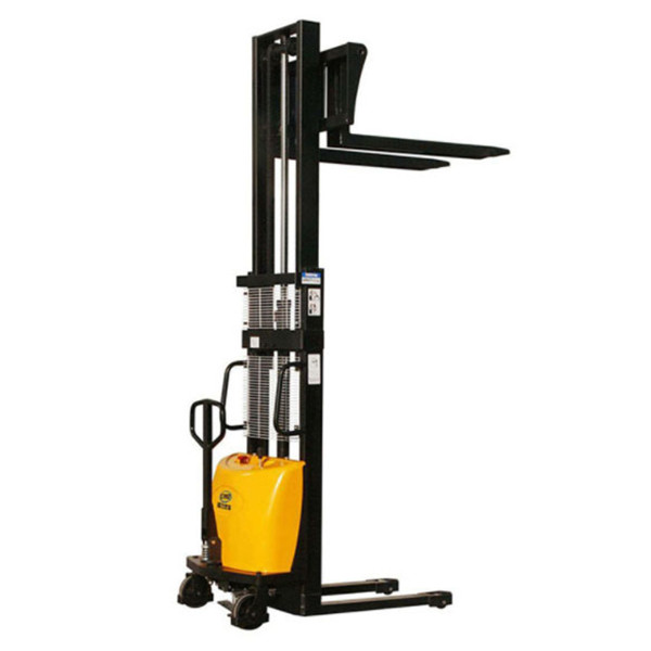 Hydraulic platform manual hand mini pallet stacker forklift for sale