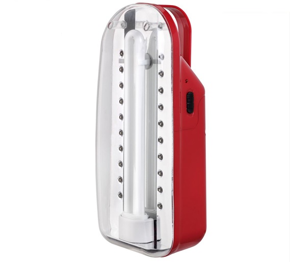 led&fluorescent emergency lantern