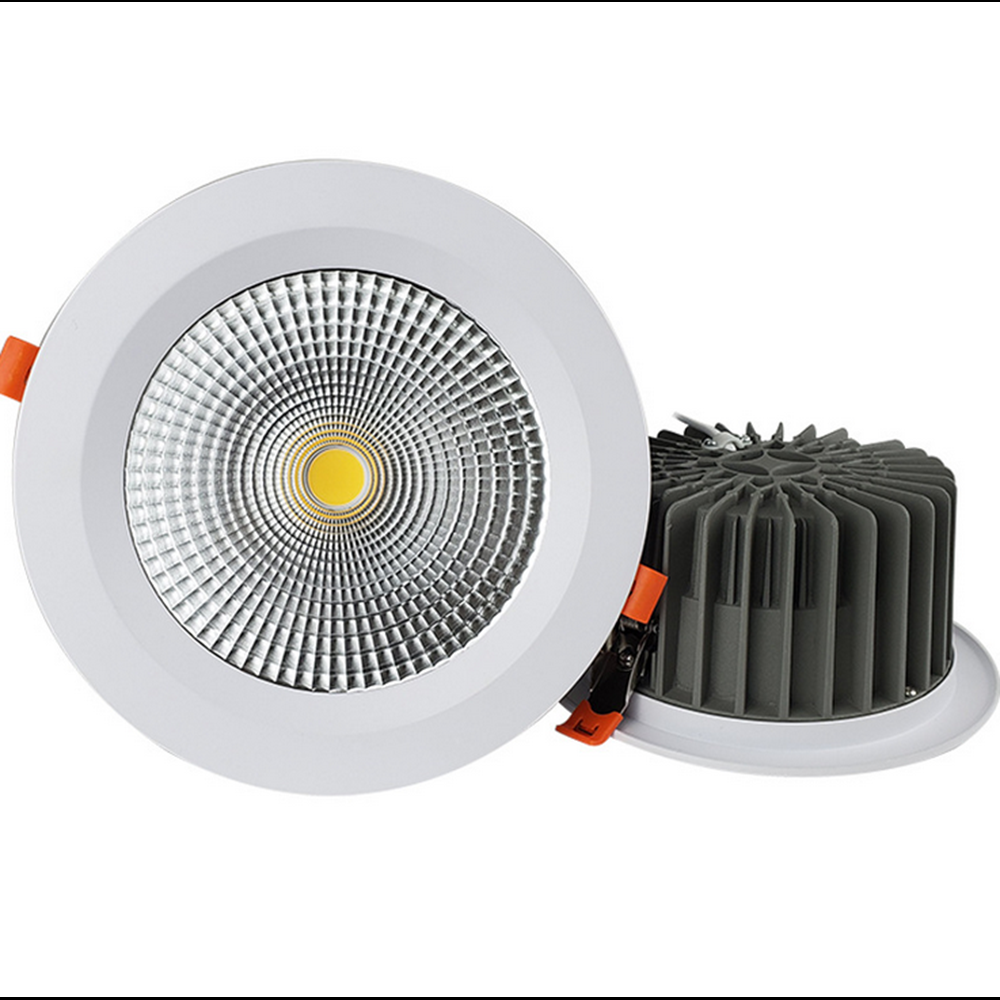 High power COB 50W led downlight