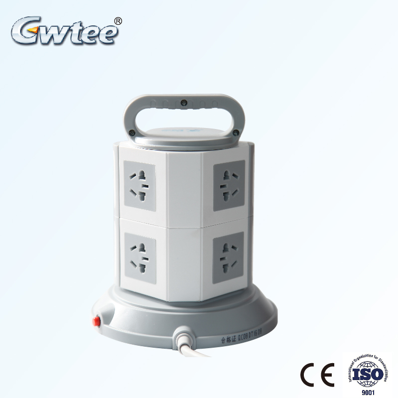 electrical multi power extension tower socket usb for sale