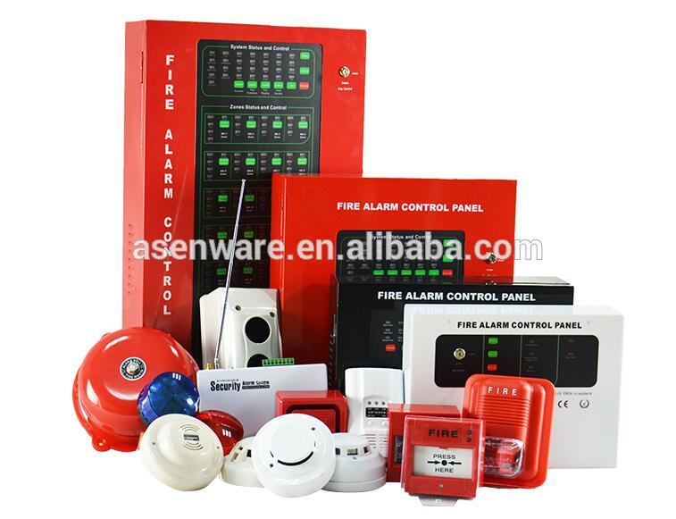 Conventional 4 zone fire alarm control panel