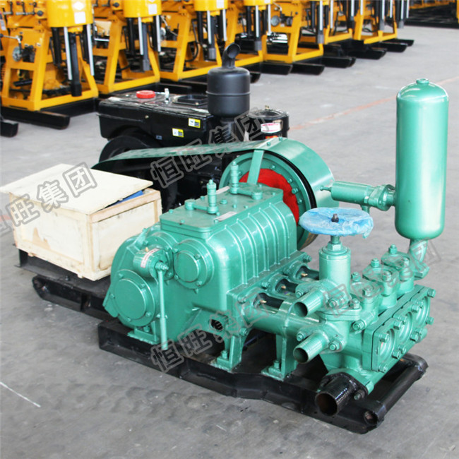 BW250 grouting pump horizontal three-cylinder reciprocating single-acting piston mud pump
