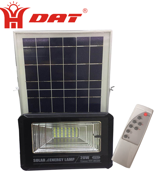 20w led flood light solar  HY-8020 outdoor light control flood light